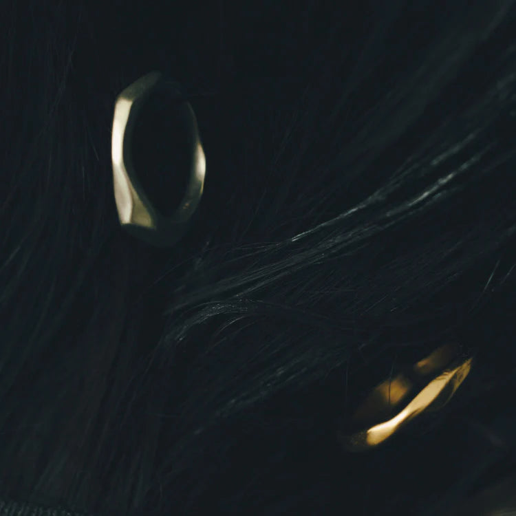 不規則浮刻印戒 SV (17~21號)