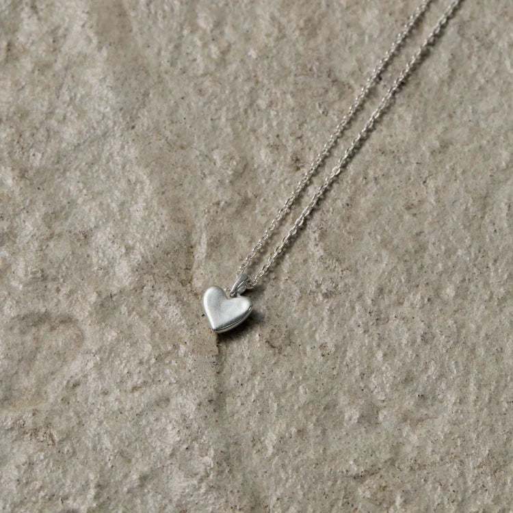 迷你心型項鍊 SV
