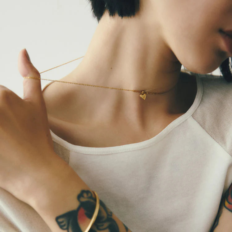 迷你心型項鍊 GD