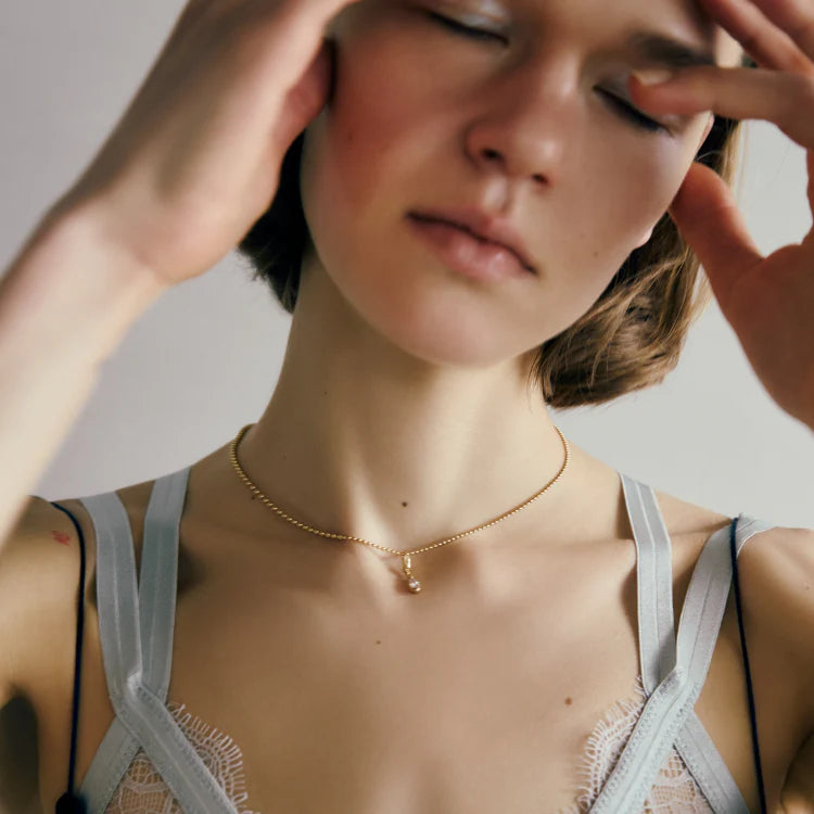 雙序項鍊 GD 40cm