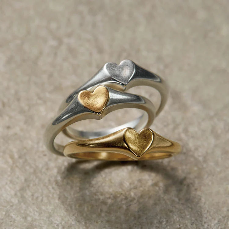 迷你心型印戒 MIX