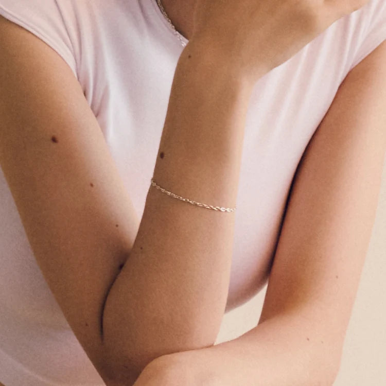 迷你錨環手鍊 SV -S-