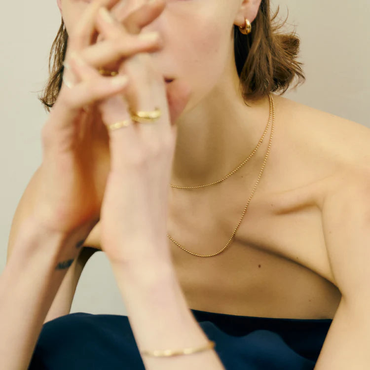 雙序項鍊 GD 40cm