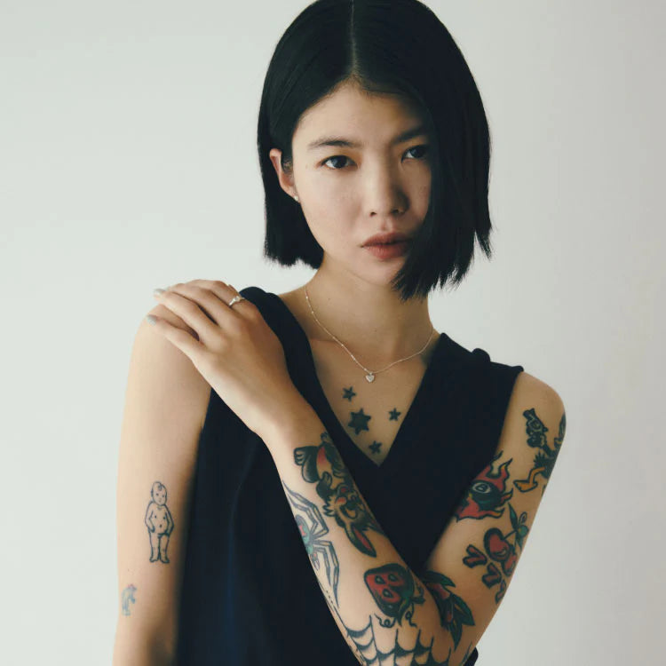 迷你心型項鍊 SV