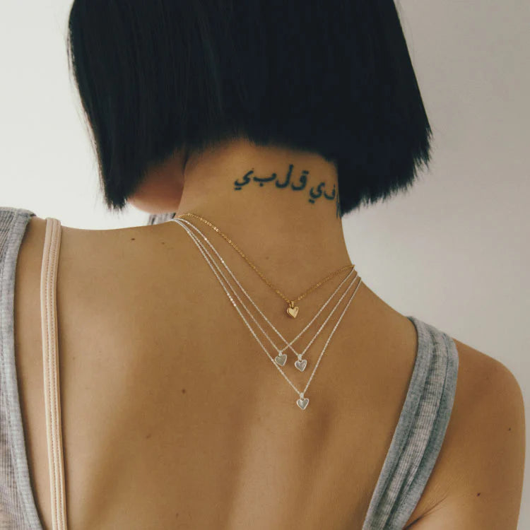 迷你心型項鍊 GD
