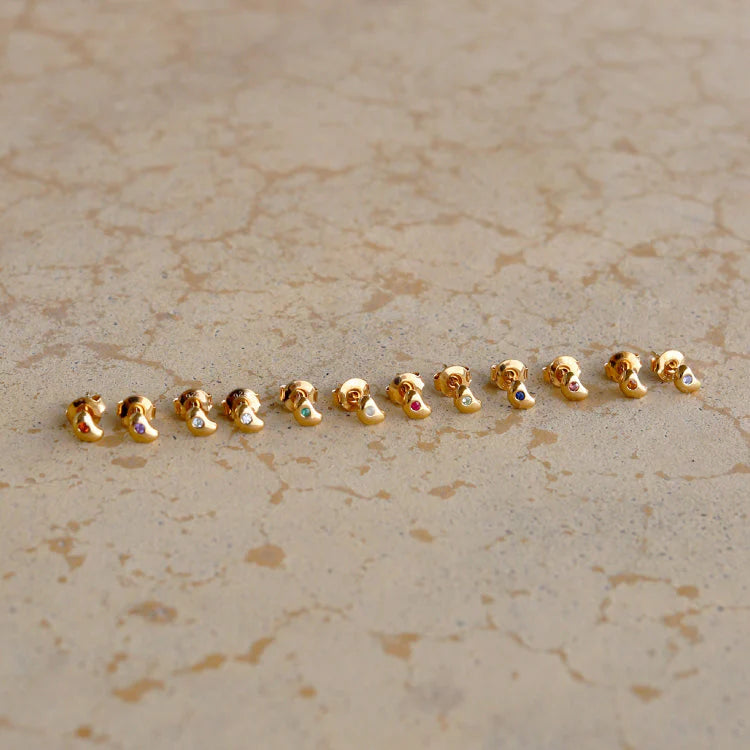 水滴耳環 GD (7月)