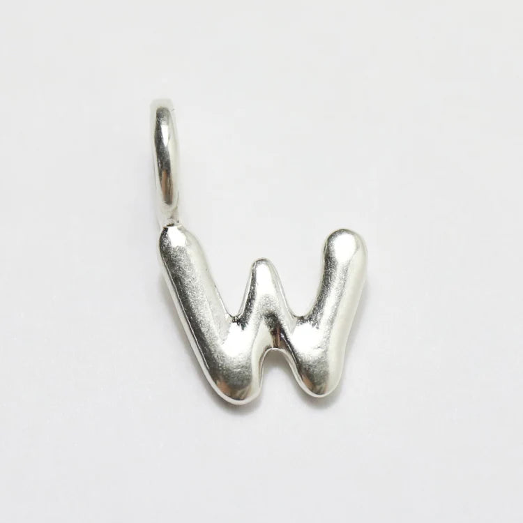 手繪風格文字墜飾 SV