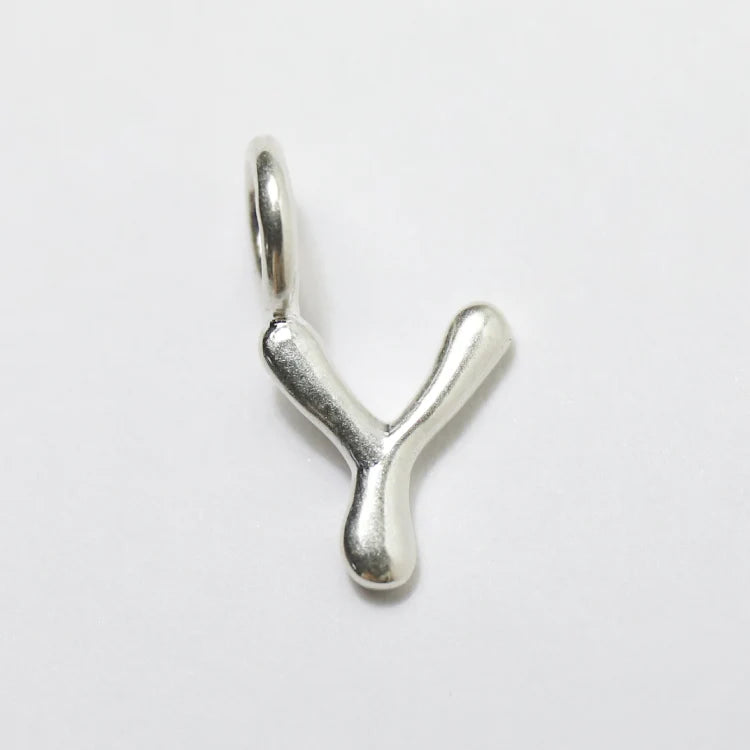 手繪風格文字墜飾 SV