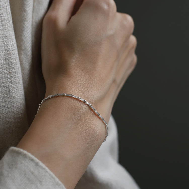 經典麥穗手鍊 SV