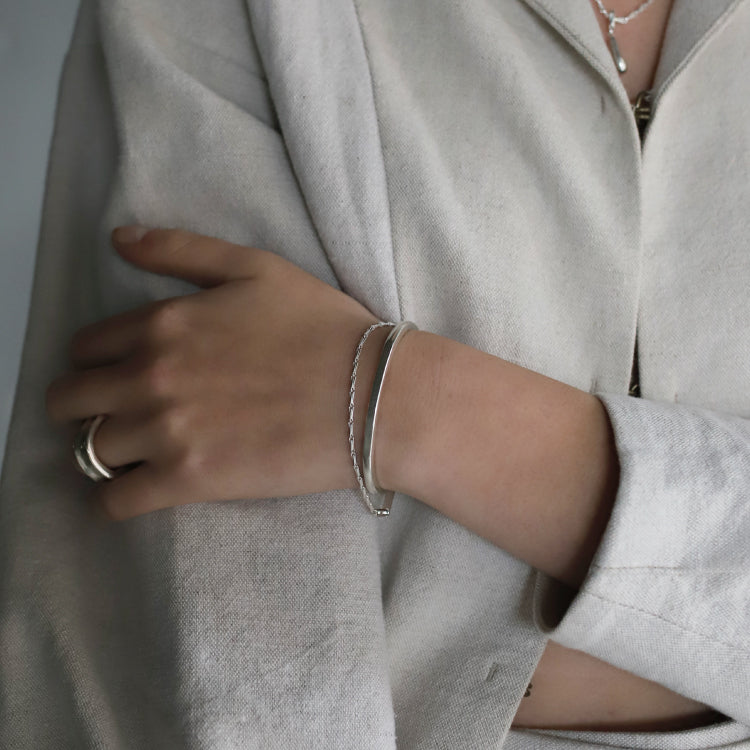 經典麥穗手鍊 SV