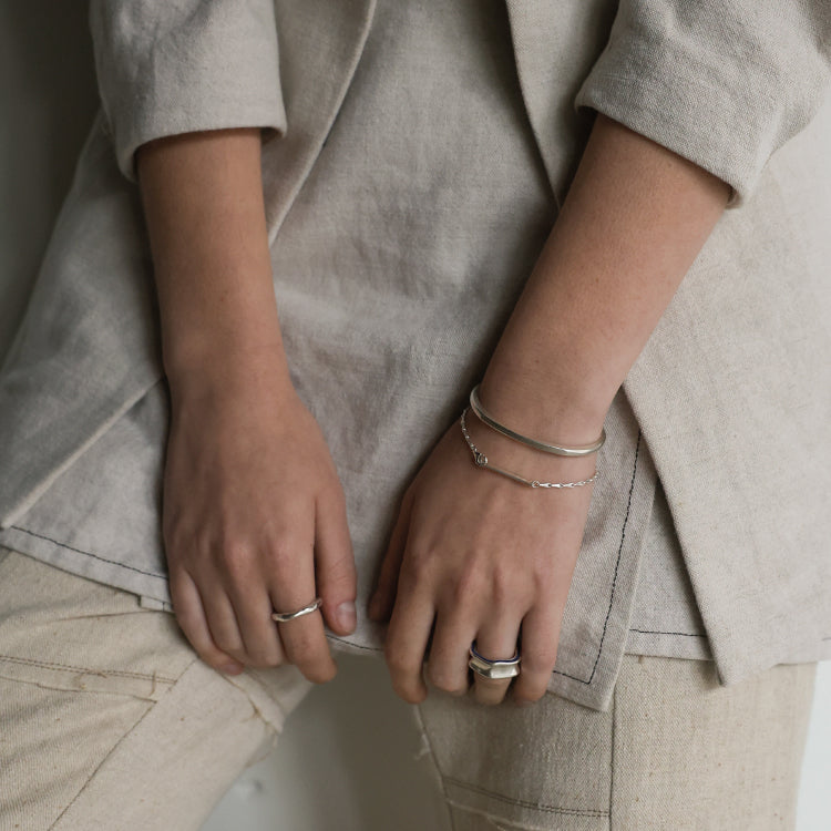 經典麥穗手鍊 SV