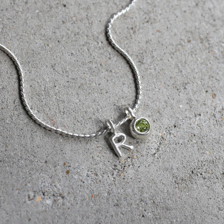 手繪風格文字墜飾 SV