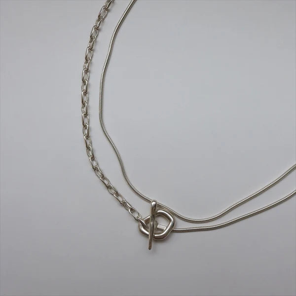 3way經典拼接項鍊 SV