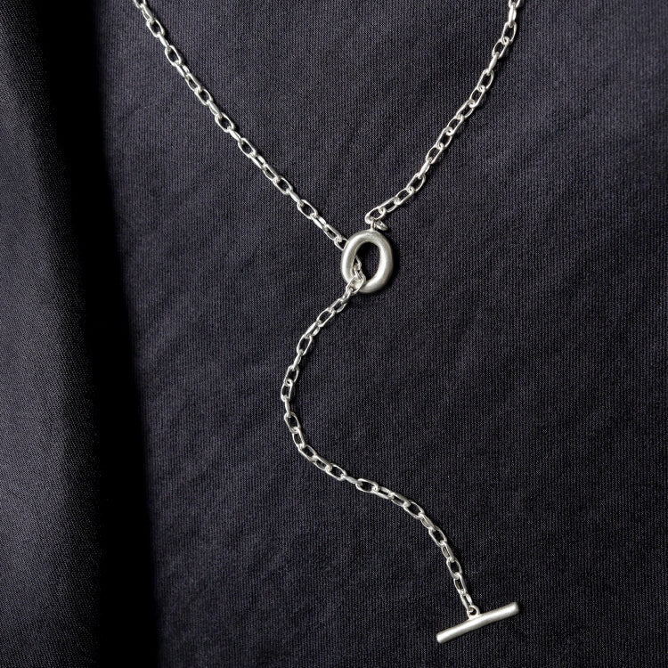 多戴式T字扣項鍊 SV