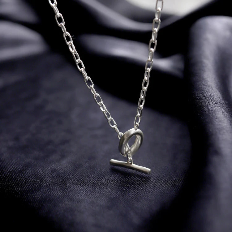 多戴式T字扣項鍊 SV