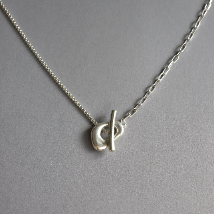 3way雙鏈拼接項鍊 SV