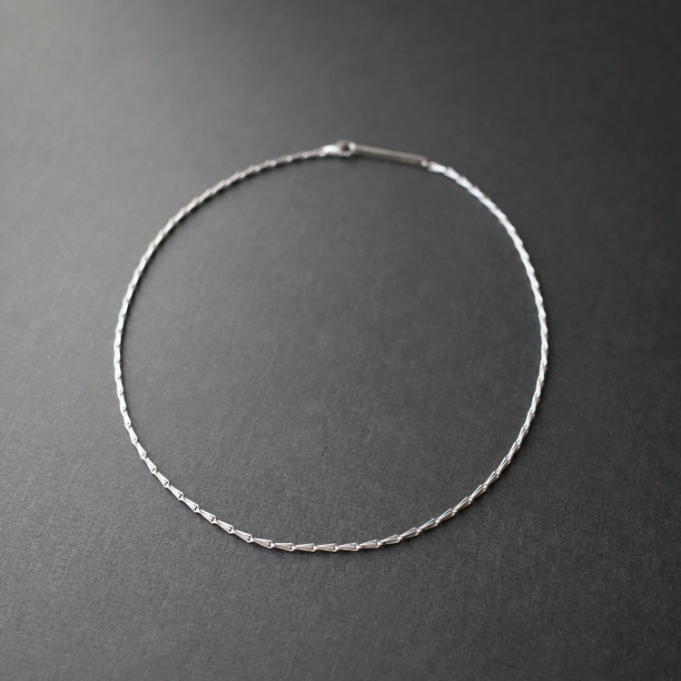 經典麥穗項鍊 SV 38cm