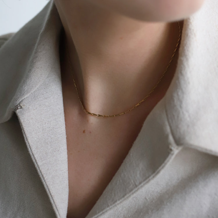 經典麥穗項鍊 GD 38cm