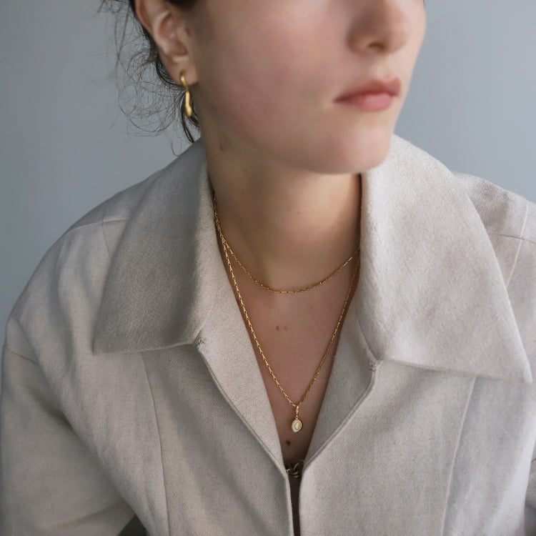 經典麥穗項鍊 GD 38cm