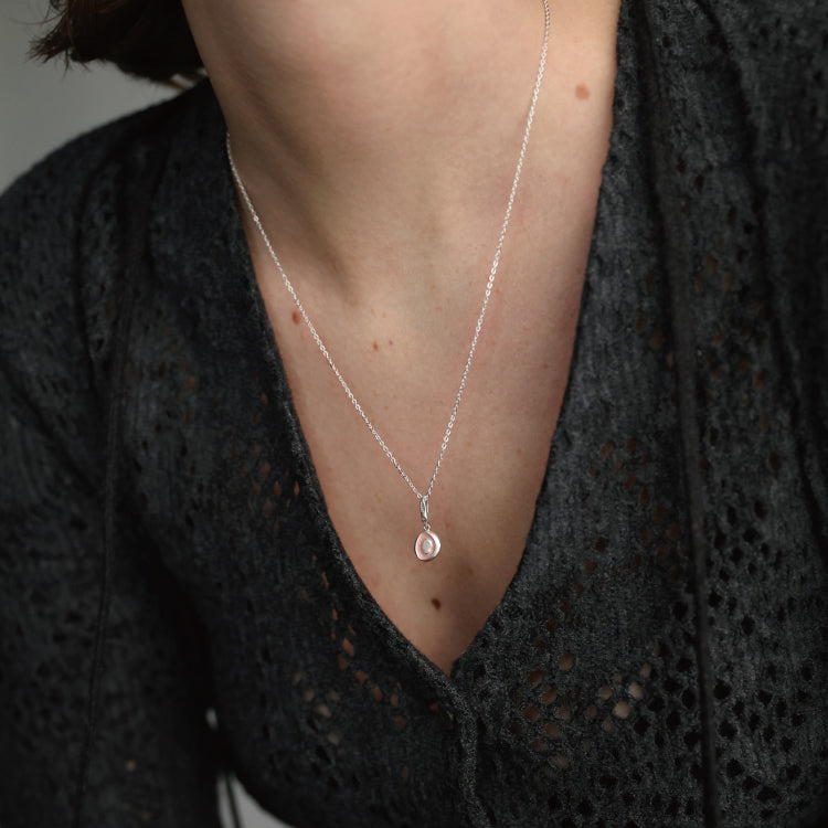 豆環項鍊 SV 50cm