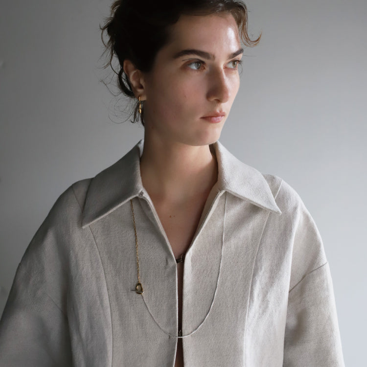 3way雙鏈拼接項鍊 MIX