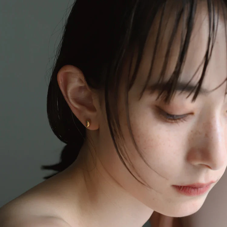 逗號耳環 GD