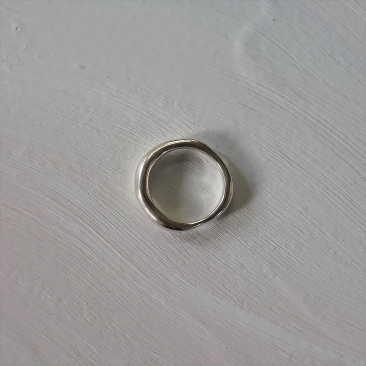 不規則波浪戒 SV