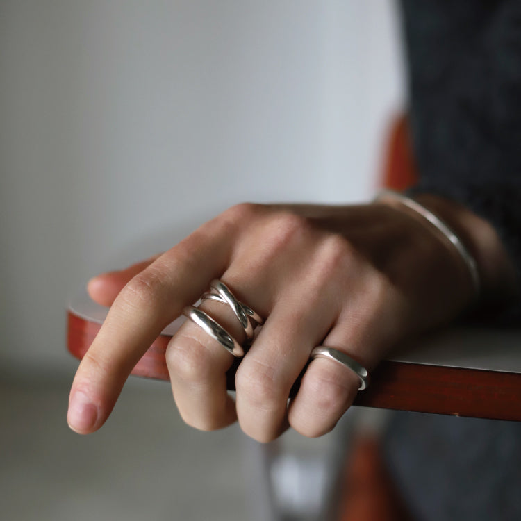 三環結繫戒指 SV