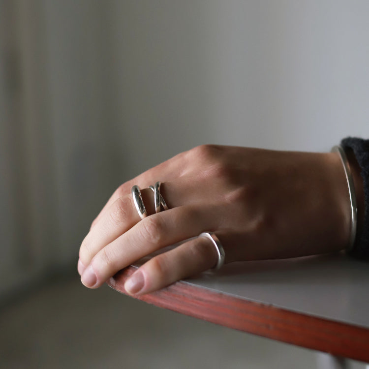 三環結繫戒指 SV