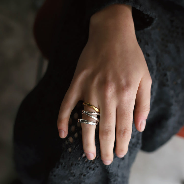 三環結繫戒指 SV