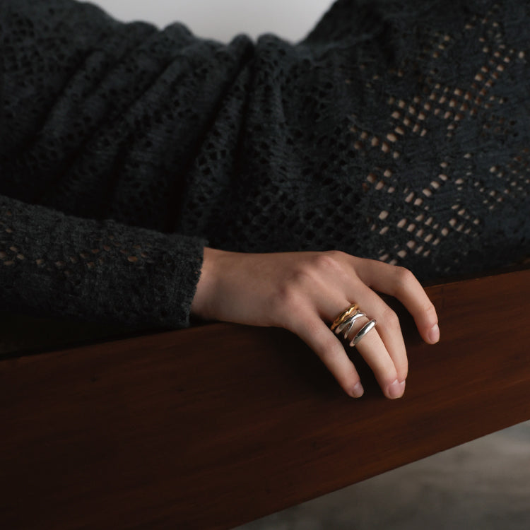 三環結繫戒指 SV