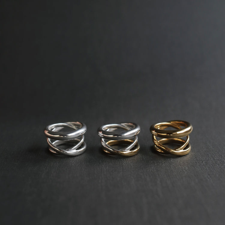 三環結繫戒指 SV