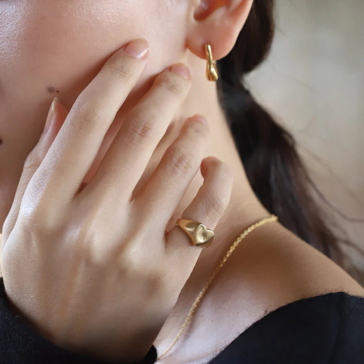 心型印戒 GD (3~7號)