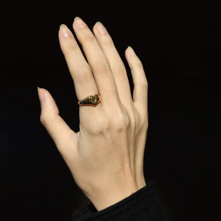 心型印戒 GD (3~7號)