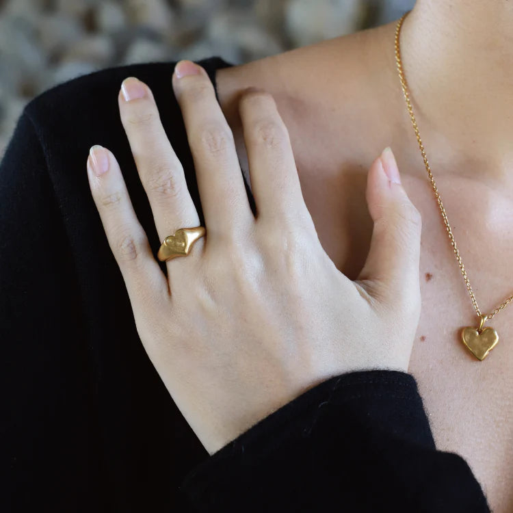 心型印戒 GD (3~7號)