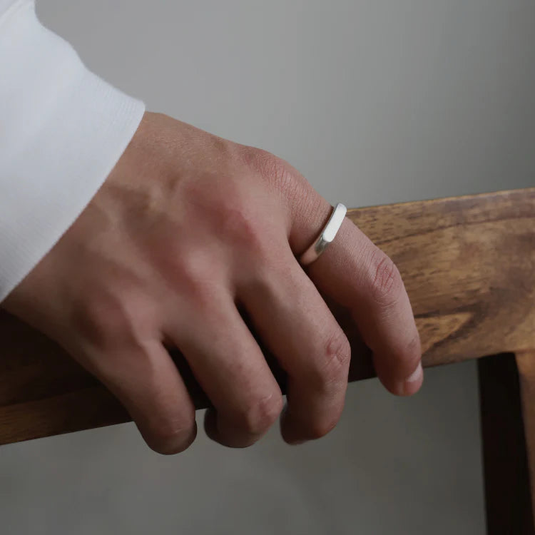 橢面戒指 SV (17~21號)