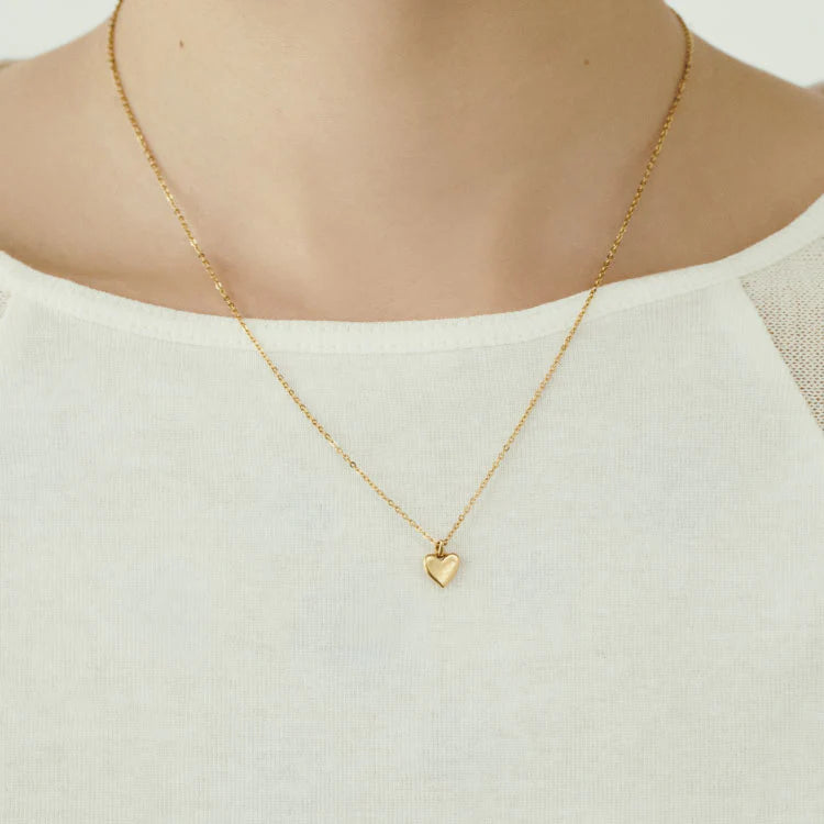 迷你心型項鍊 GD