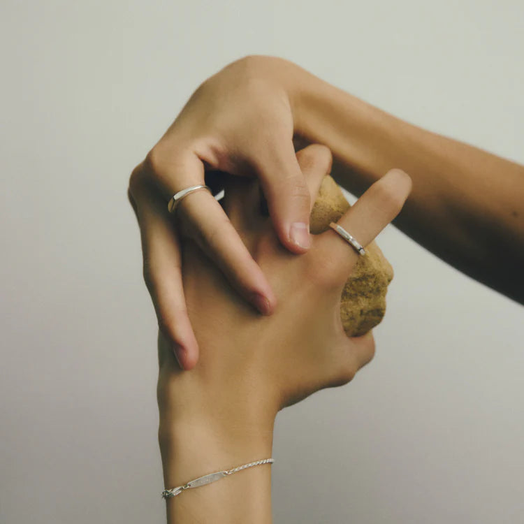 不規則浮刻印戒 MIX (17~21號)