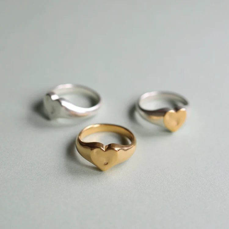 心型印戒 GD (3~7號)